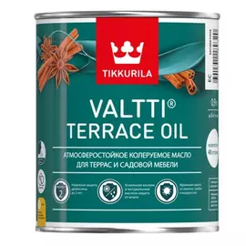 Масло для террас и садовой мебели Tikkurila VALTTI TERRACE OIL 700010365
