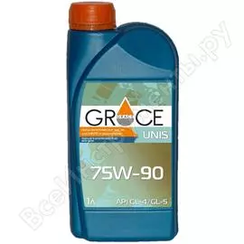 Трансмиссионное масло GRACE LUBRICANTS UNIS 75w-90 GL-4/GL-5