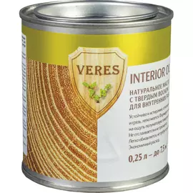 Масло veres oil interior для внутренних работ №17 золотой бор 0.25 л 1/6 52295