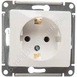 Одноместный механизм розетки Systeme Electric GLOSSA GSL000143