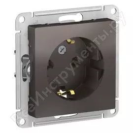 Одноместный механизм розетки Systeme Electric ATLAS DESIGN ATN000643