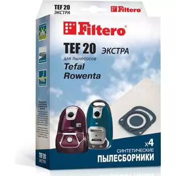 Мешки для пылесоса FILTERO TEF 20 (4) Экстра 5864