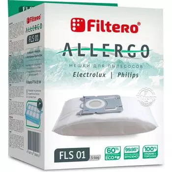 Мешки для пылесосов FILTERO FLS 01 (4) Allergo 5951