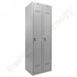 Металлический шкаф для одежды BRABIX LK 21-60 291126