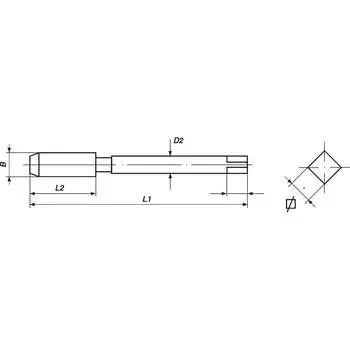 Метчик для вставки VOLKEL STI V03001