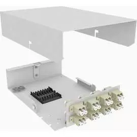 Многомодовый укомплектованный настенный оптический кросс TopLan