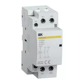 Модульный контактор IEK км63-20м ac MKK11-63-20