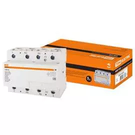 Модульный контактор TDM ELECTRIC КМ100/4-100 SQ0213-0024