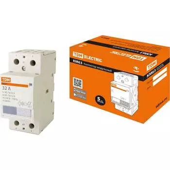 Модульный контактор TDM ELECTRIC КМ63/2-32 SQ0213-0008