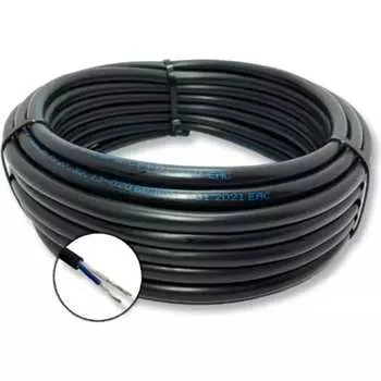 Монтажный кабель ПРОВОДНИК мкшнг(a)-ls 2x0.5 мм2, 200м OZ265095L200