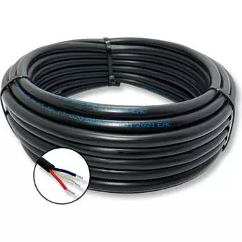 Монтажный кабель ПРОВОДНИК мкш 3x0.35 мм2, 15м OZ219154L15