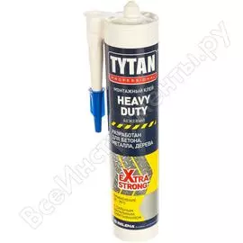 Монтажный каучуковый клей Tytan PROFESSIONAL HEAVY DUTY 62963
