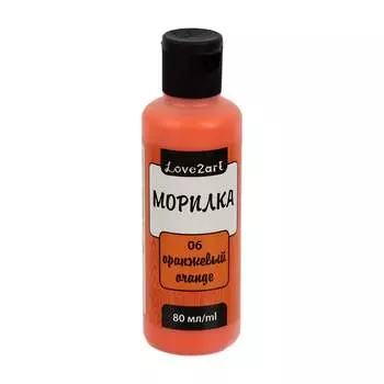 Морилка Love2art LAS-80 80 мл, 06 оранжевый 505045