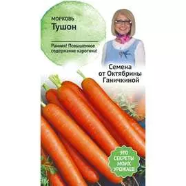 Морковь семена ОКТЯБРИНА ГАНИЧКИНА Тушон 119124
