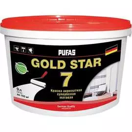 Морозостойкая акрилатная краска Pufas GOLD STAR 7 тов-130468