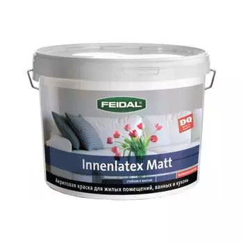 Морозостойкая акриловая краска Feidal Innenlatex Matt 20030