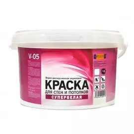 Морозостойкая краска для стен и потолков Virtuoso V-05 А 25231