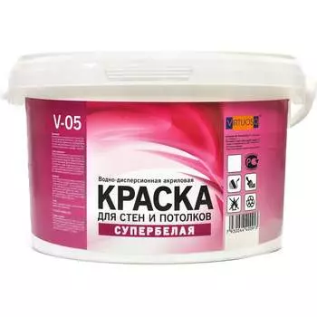 Морозостойкая краска для стен и потолков Virtuoso V-05 А 25233