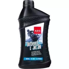 Моторное масло для 2Т лодочных моторов NMMA TC-W3 AEG Lubricants Outboard&JetSki 2Т Oil 33324