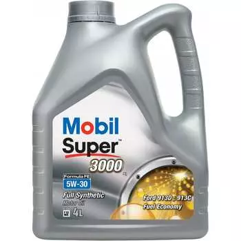 Моторное масло MOBIL SUPER 3000x1F-FE 5W-30 4L 151527