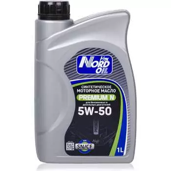 Моторное масло NORD OIL Premium N 5W-50, SN/CF NRL045
