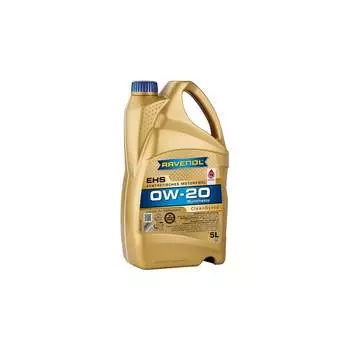 Моторное масло RAVENOL EHS SAE 0W-20, 5 л 1111113-005-01-999
