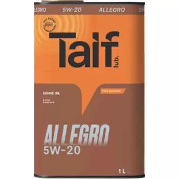 Моторное масло TAIF ALLEGRO 5W-20 211005