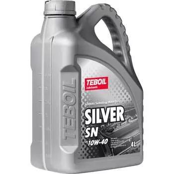 Моторное масло TEBOIL Silver Sn, 10w-40, 4 л 3452412