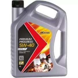 Моторное синтетическое масло AKross PREMIUM PROGRESS 5W-40 SL/CF AKS0013MOF