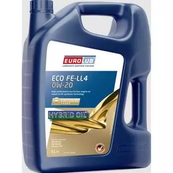 Моторное синтетическое масло EUROLUB ECO FE-LL4 0W-20 ACEA C5 215005