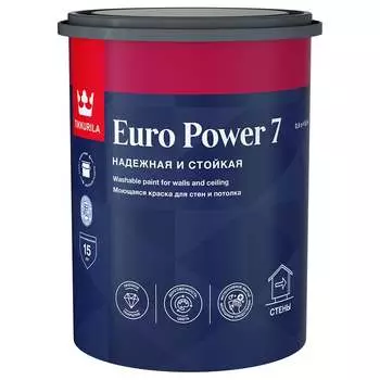 Моющаяся краска для стен и потолков Tikkurila