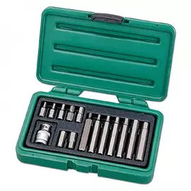 Набор бит шестигранных HONITON BT-4015HXB