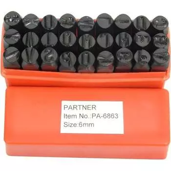 Набор буквенных штампов Partner PA-6863-6