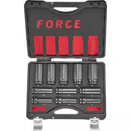 Набор глубоких 6-и гранных торцевых ударных головок 11 предметов force 3 4 6115d