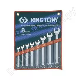 Набор комбинированных ключей KING TONY 1208MR