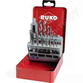 Набор машинно-ручных метчиков RUKO