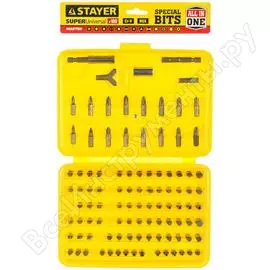 Набор бит STAYER MASTER SUPER UNIVERSAL 2604-H100