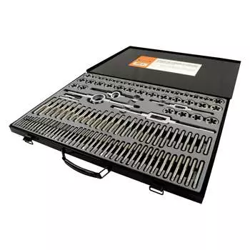 Набор метчиков и плашек WIEDERKRAFT WDK-DTM3110