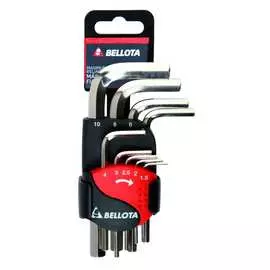 Набор никелированных ключей Bellota Allen и Torx 64589N