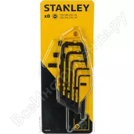 Набор шестигранных ключей Stanley