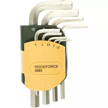 Набор шестигранных ключей Rockforce RF-5093(6199)
