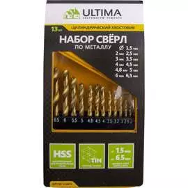 Набор сверл по металлу ULTIMA