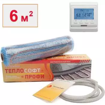 Нагревательный мат ТеплоСофт Профи 6900/3