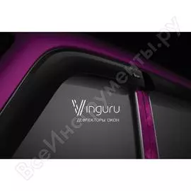 Накладные дефлекторы окон ГАЗОН Next 2013-н.в. vinguru AFV88014