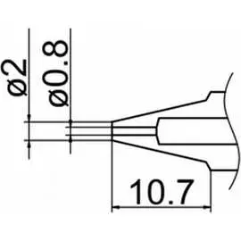 Наконечник для демонтажного пистолета FM-2024 HAKKO