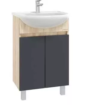 Напольная тумба с раковиной ум. уют 50 Onika