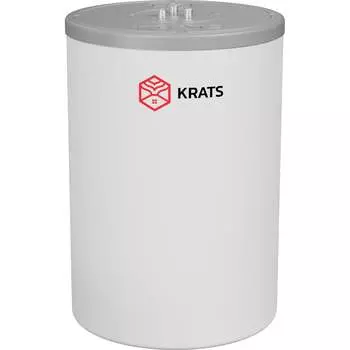 Напольный бойлер косвенного нагрева KRATS 160 PREMIUM белый (нерж.,объем 112л,произв.922л/час при 40C, отверстие под ТЭН G 1 1/2) BKNSW-160 HE