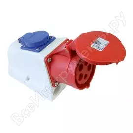 Настенная комбинированная розетка PCE 9225-6