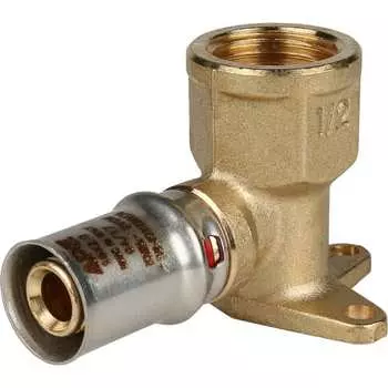 Настенный короткий угольник STOUT RG008S9C4NI3S2