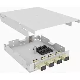 Настенный многомодовый укомплектованный оптический кросс TopLan
